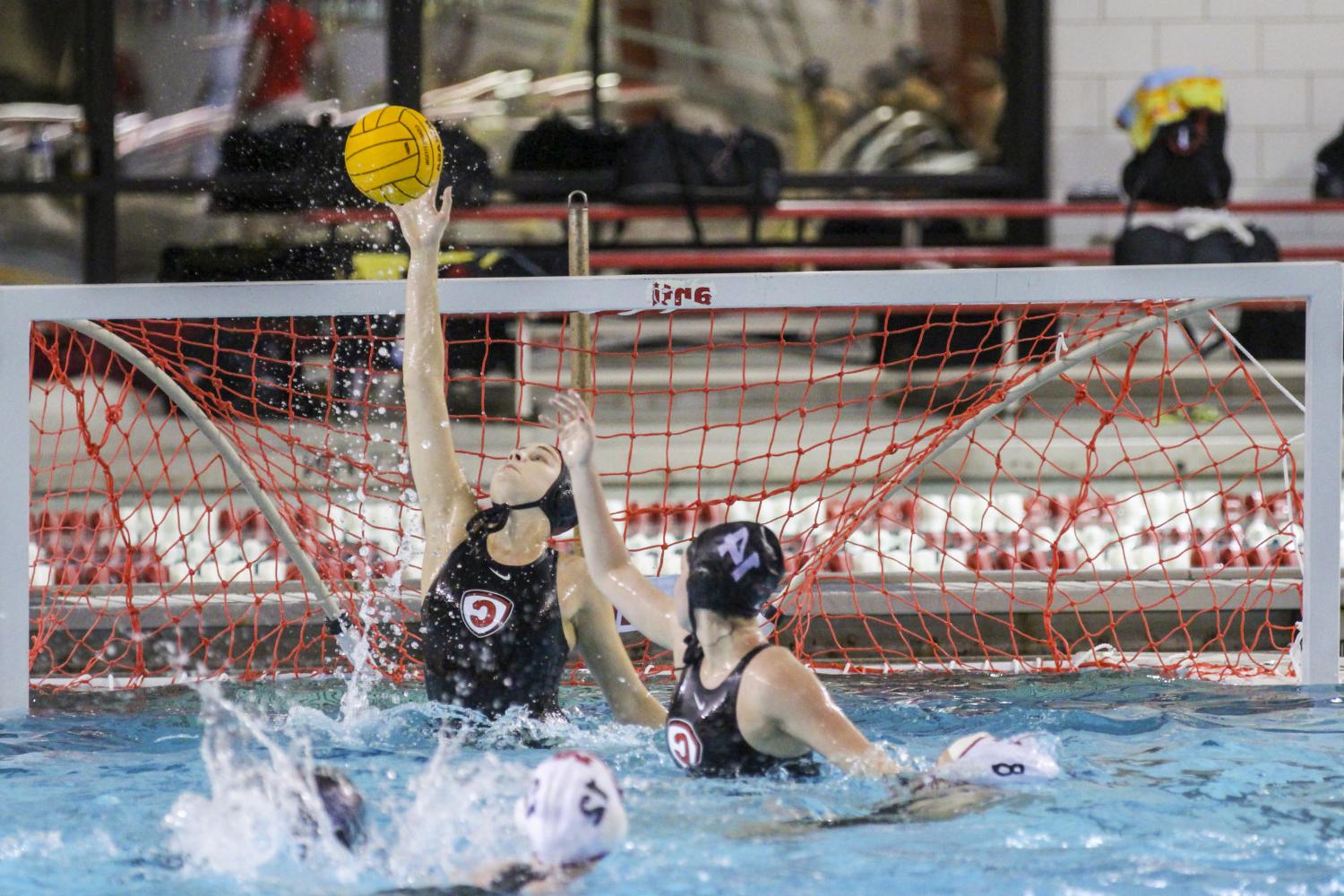<a href='http://kgc0kveb.8221sf.com'>全球十大赌钱排行app</a> student athletes compete in a water polo tournament on campus.